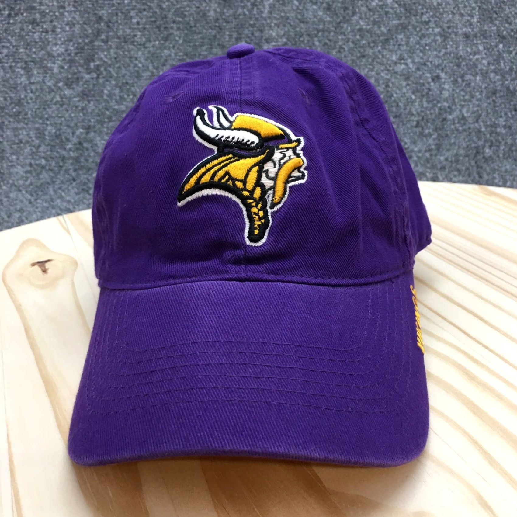 Reebok Reebok Minnesota Viking NFL Baseball Cap Mens Purple One Size Embroidered Logo Size ONE SIZE - 2 Thumbnail