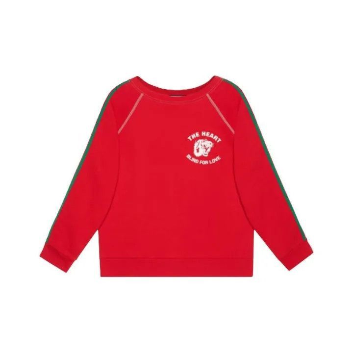 Gucci Gucci Gucci Spiritismo Red Crewneck Sweatshirt -2506 Size US XS / EU 42 / 0 - 1 Thumbnail