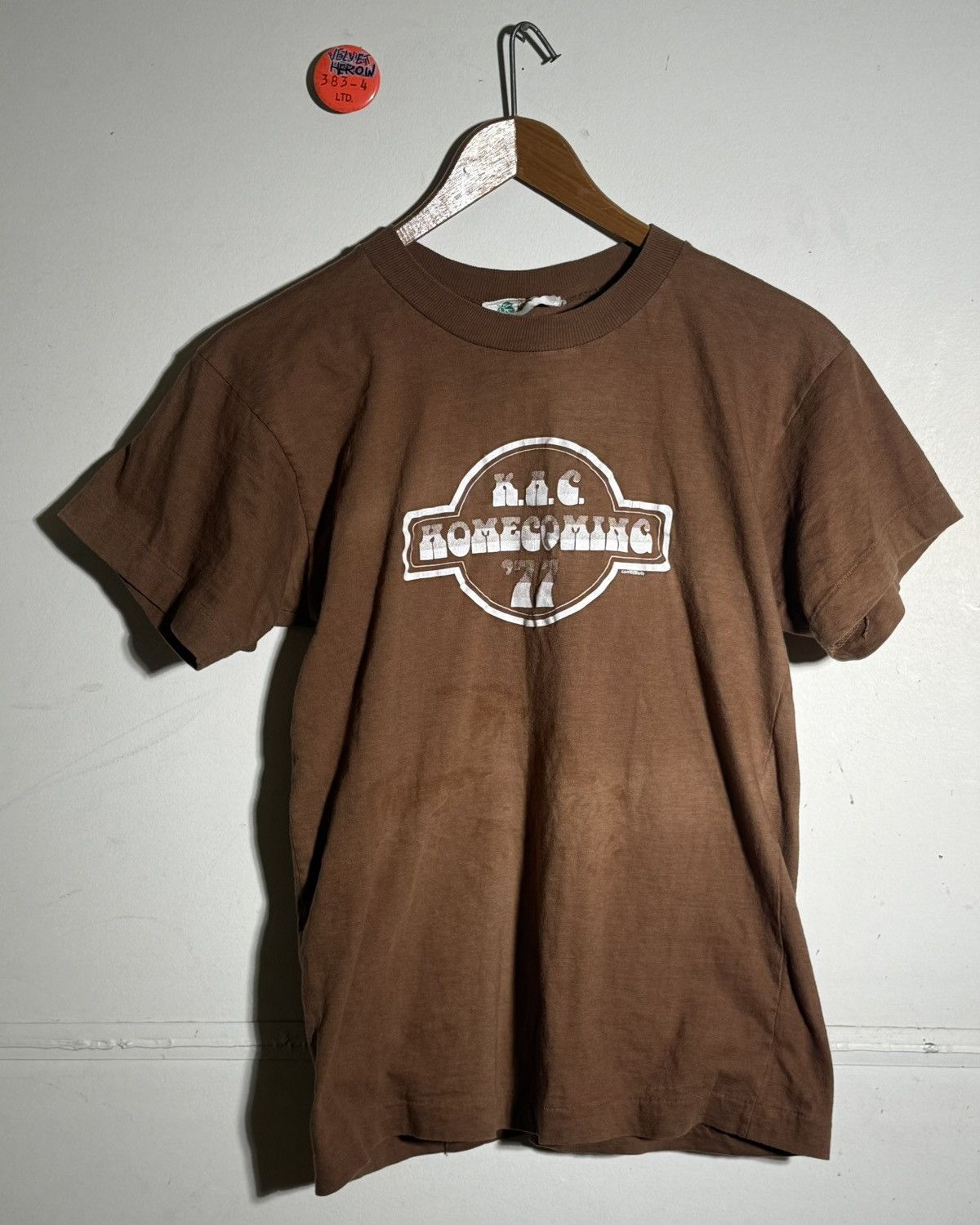 Vintage 70s Homecoming Tee Size US M / EU 48-50 / 2 - 1 Thumbnail