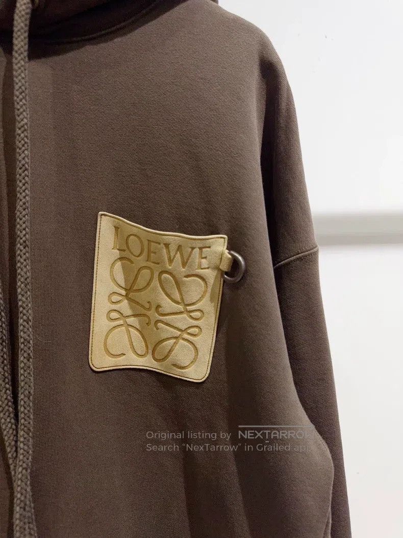 Loewe Loewe Leather Tag Hoodie Size M / US 6-8 / IT 42-44 - 2 Thumbnail