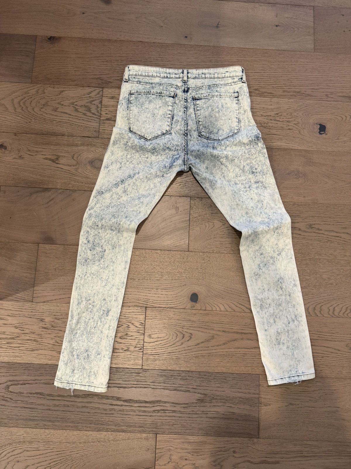 MONFRERE Monfrère Greyson Skinny Fit Jeans Acid Stone Wash – Size 36 Size US 36 / EU 52 - 2 Thumbnail