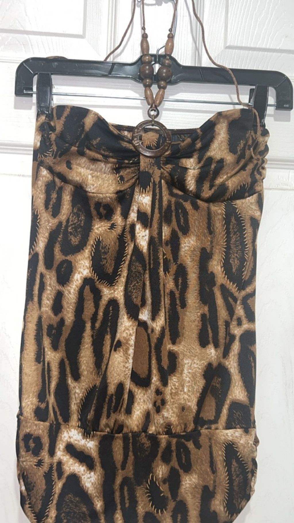 Mystery Ranch Women's Mystery Leopard Print Tank Top M Brown Black Size M / US 6-8 / IT 42-44 - 1 Thumbnail