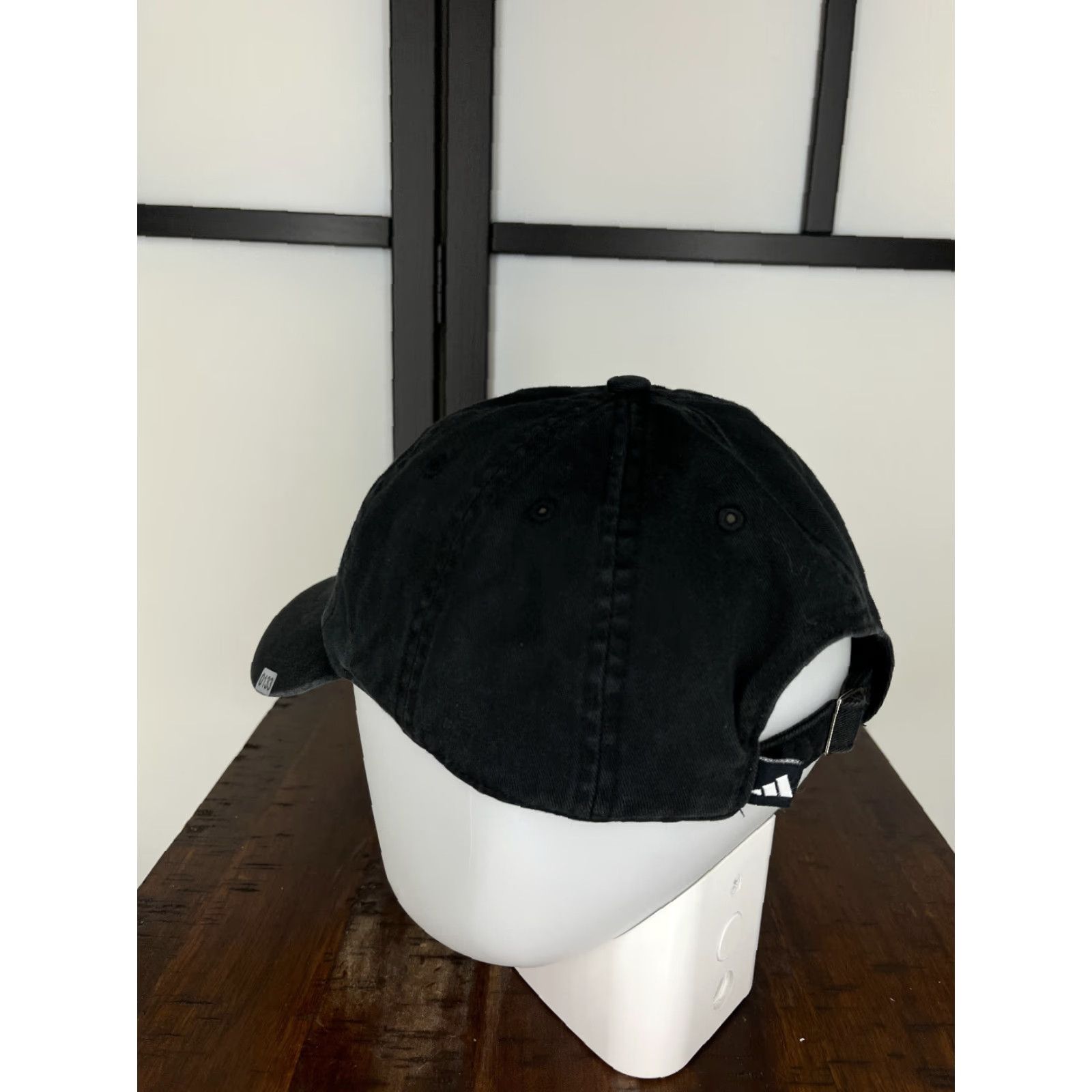 Adidas adidas Hat Cap Baseball Cap One Size Black 100% Cotton Twill Golf Golfers Outdoor Logo Adults Mens Size ONE SIZE - 5 Thumbnail