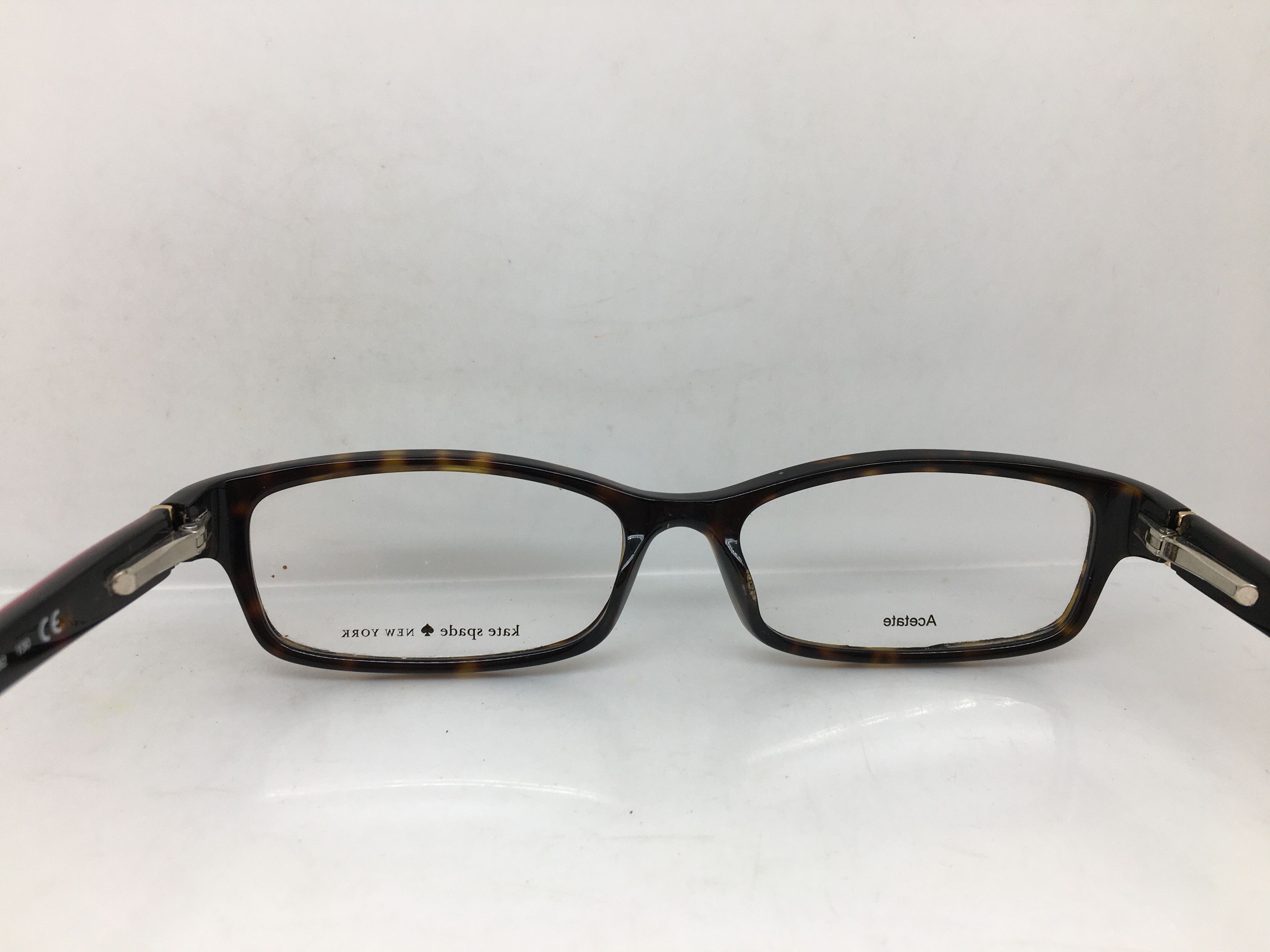 Kate Spade Kate Spade Marcisa Tortoise RX Eyeglasses Frame Size ONE SIZE - 5 Thumbnail