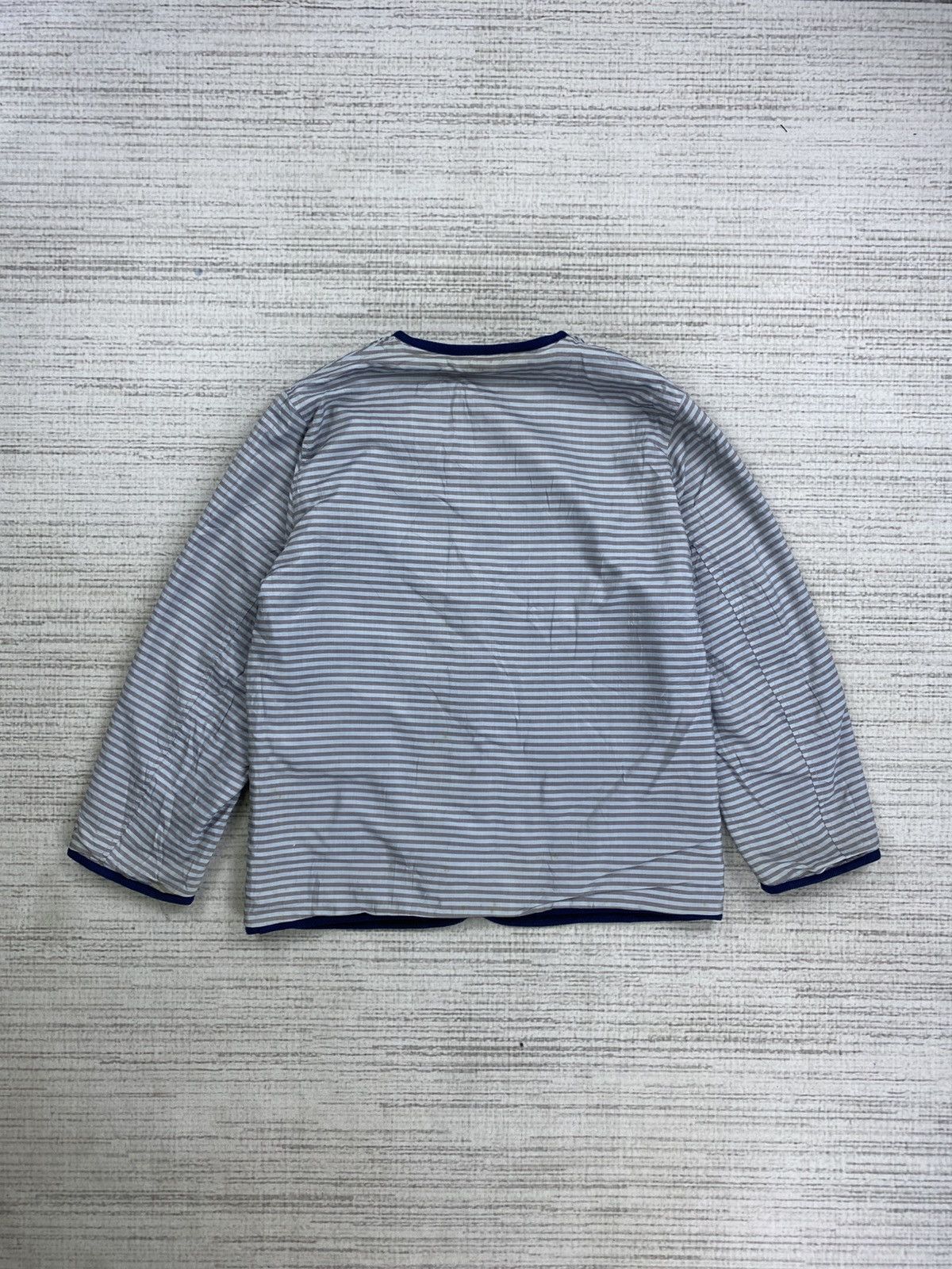 Valentino × Vintage Vintage Valentino Italy Reversible Striped Jacket Size US S / EU 44-46 / 1 - 10 Thumbnail