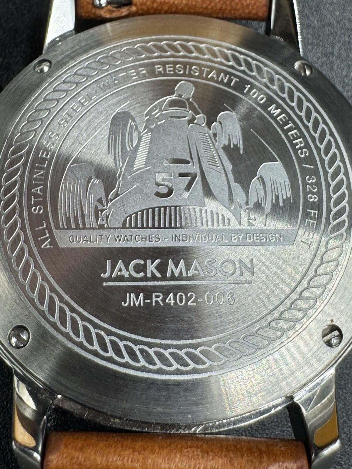 Other Exquisite JACK MASON Racing Chronograph Quartz Men's Watch J Size ONE SIZE - 7 Thumbnail
