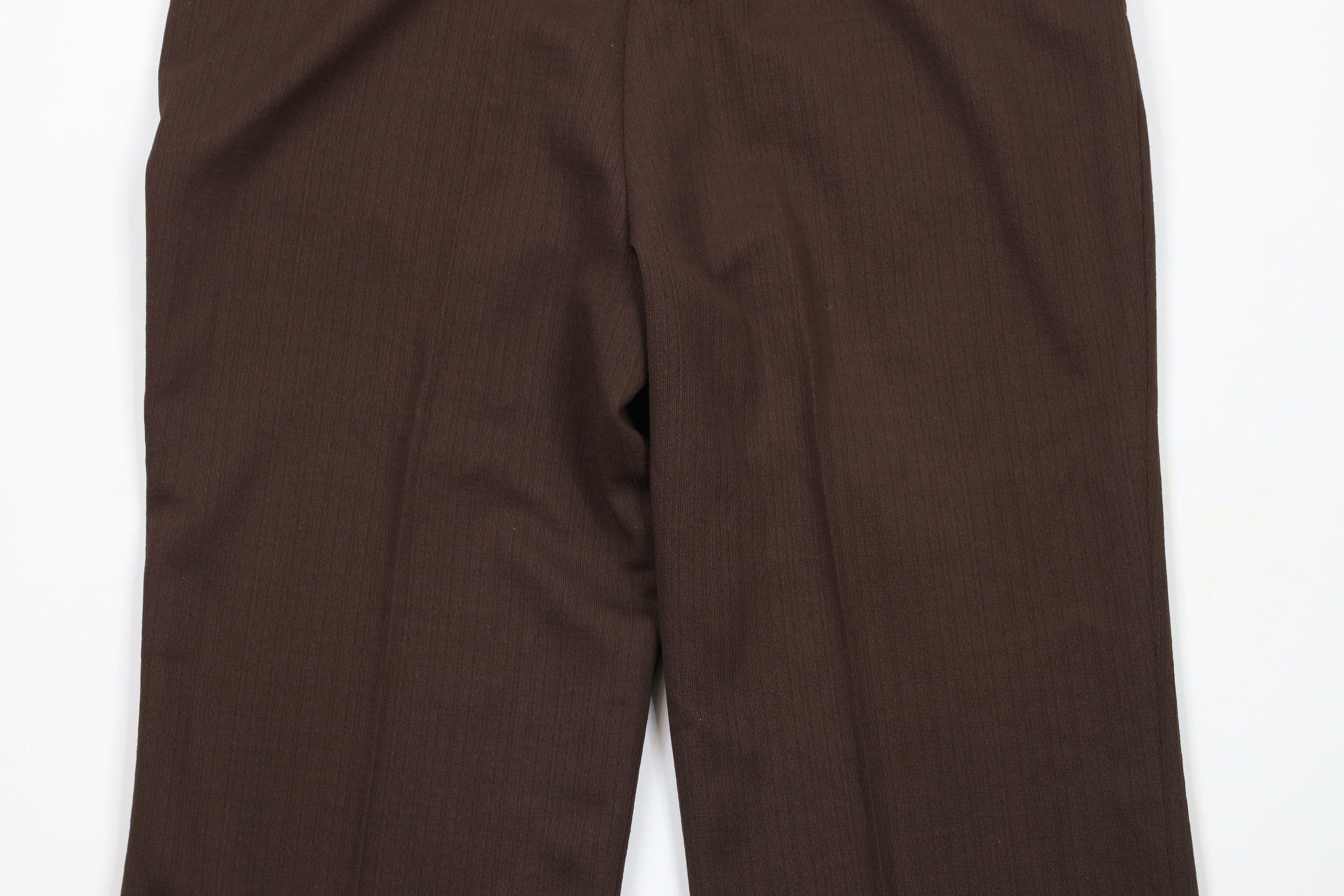 Vintage Vintage 60s 70s Streetwear Bell Bottoms Pants Brown USA Size US 36 / EU 52 - 9 Thumbnail