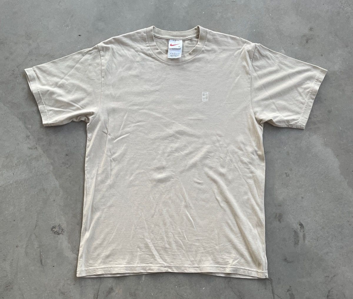Nike × Vintage VINTAGE NIKE COURT TAKE A LESSON TEE Size US M / EU 48-50 / 2 - 3 Thumbnail