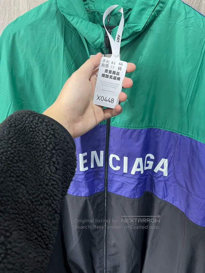 Balenciaga Balenciaga Color block sportswear Black green purple color Size US S / EU 44-46 / 1 - 9 Thumbnail