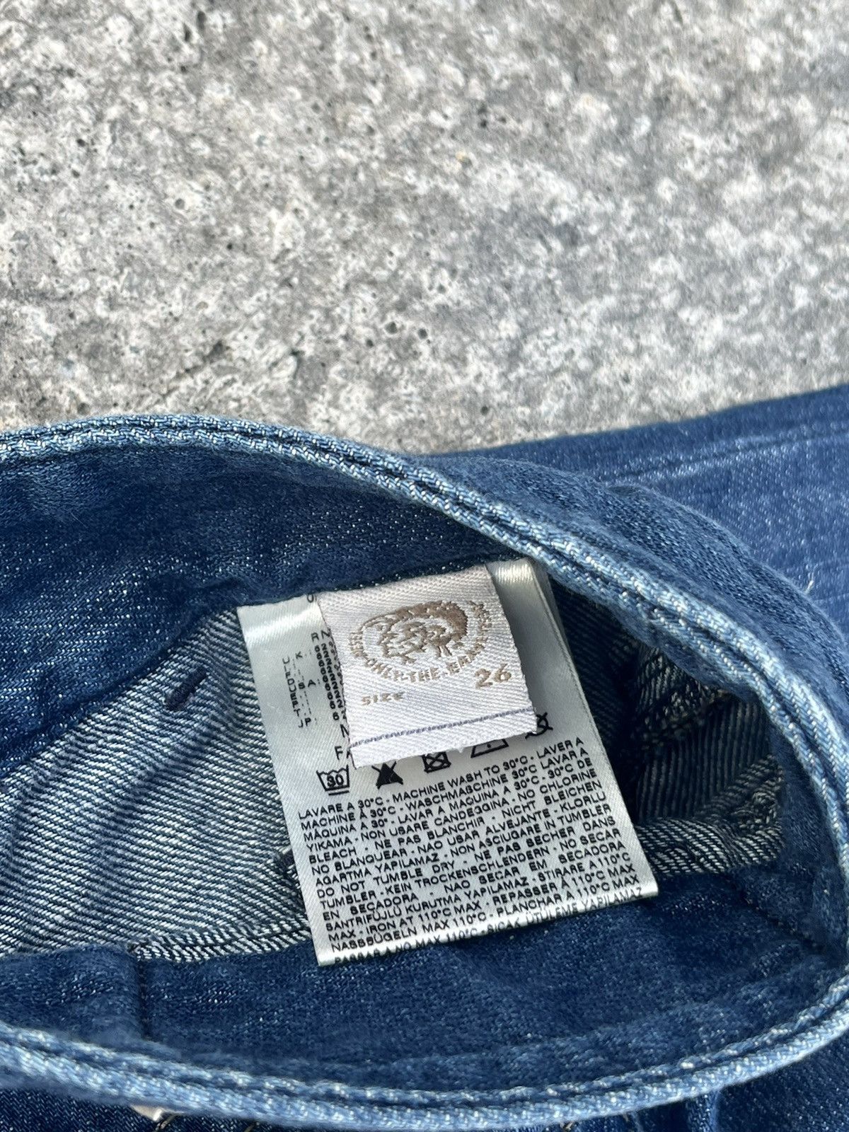 Diesel Diesel Industry Baker Pocket Jeans Size 29" - 11 Thumbnail