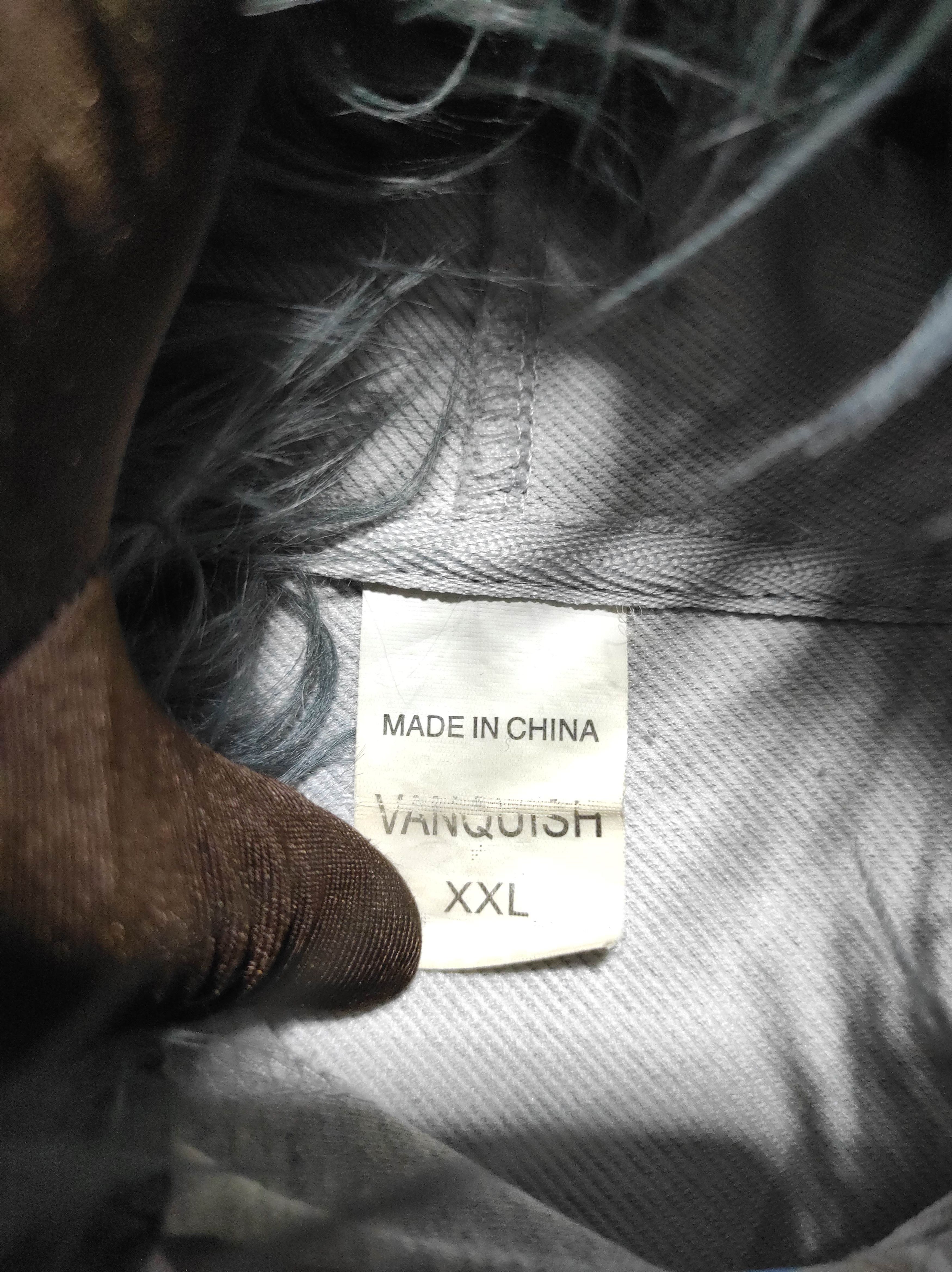 Japanese Brand Vanquish Zipper Fur Hoodie LGB style Size US L / EU 52-54 / 3 - 13 Thumbnail