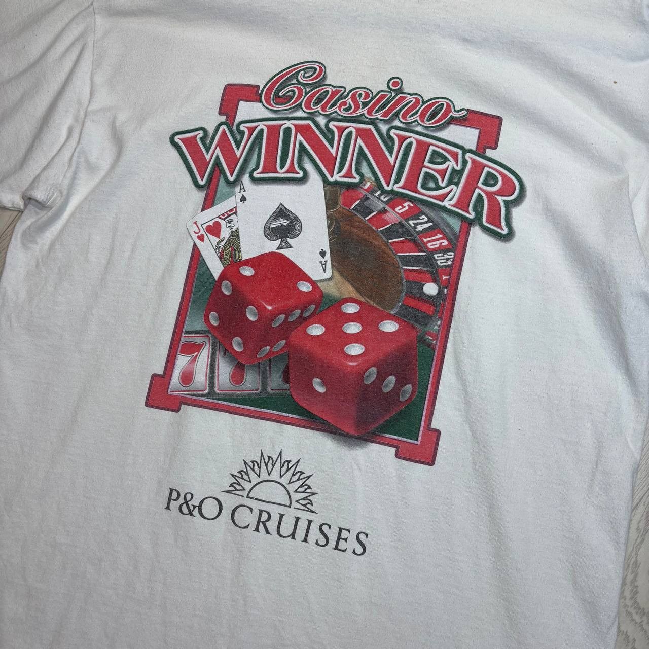 Band Tees Winner Casino 1990’s vintage T-shirt Size:L Size US L / EU 52-54 / 3 - 3 Thumbnail