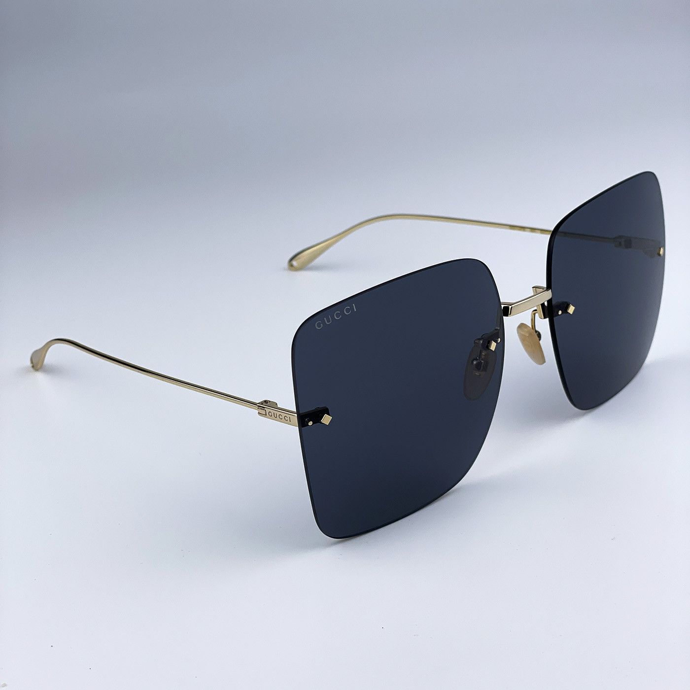 Gucci NEW GUCCI GG1147S 001 Butterfly Oversized Women Sunglasses Size ONE SIZE - 10 Thumbnail
