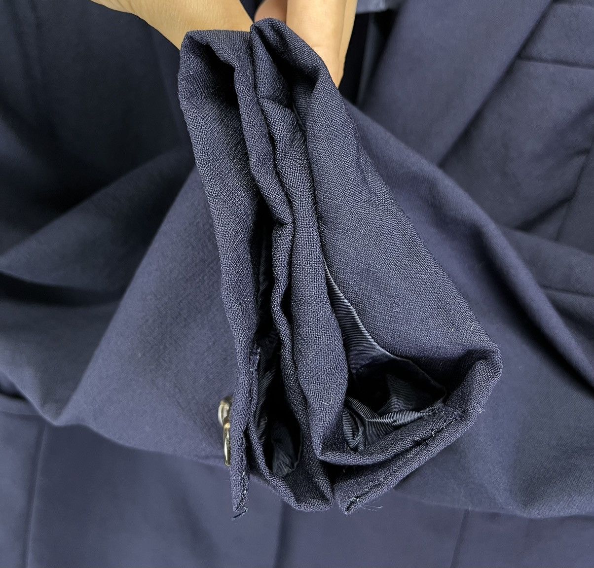 Issey Miyake Issey Miyake X Mademoiselle Non Non Wool Blazer Coat Jacket Size S / US 4 / IT 40 - 10 Thumbnail