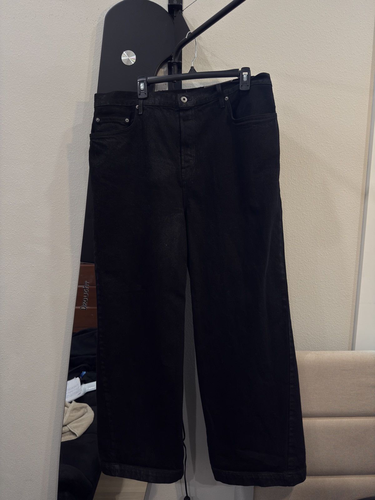 K-Two Studios k-two studios waxed denim jeans Size US 35 - 1 Thumbnail