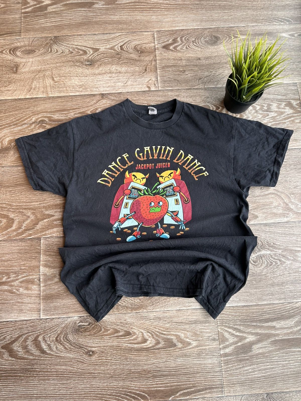 Band Tees 🔥 Dance Gavin Dance Jackpot Juicer Tour Rock Band T Shirt Size US M / EU 48-50 / 2 - 1 Thumbnail