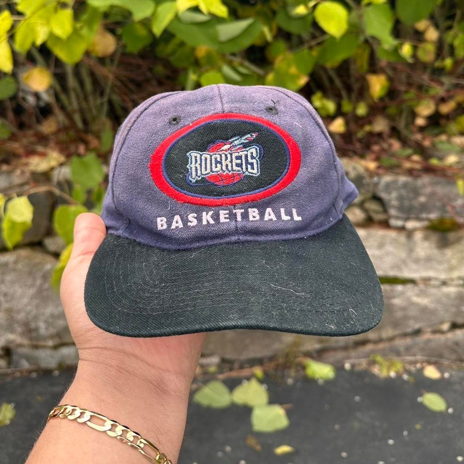 NBA × Vintage Vintage Houston Rockets SnapBack Hat Size ONE SIZE - 1 Thumbnail