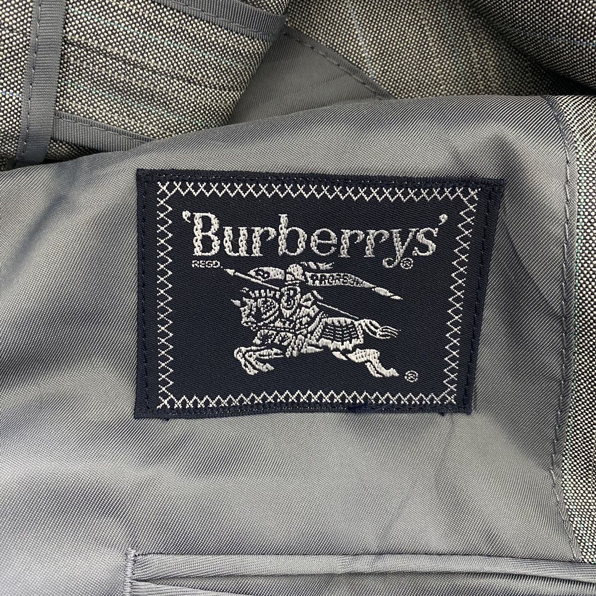 Burberry Vintage BURBERRYS Black Label Hickory Stripes Style Grey Size US M / EU 48-50 / 2 - 4 Thumbnail