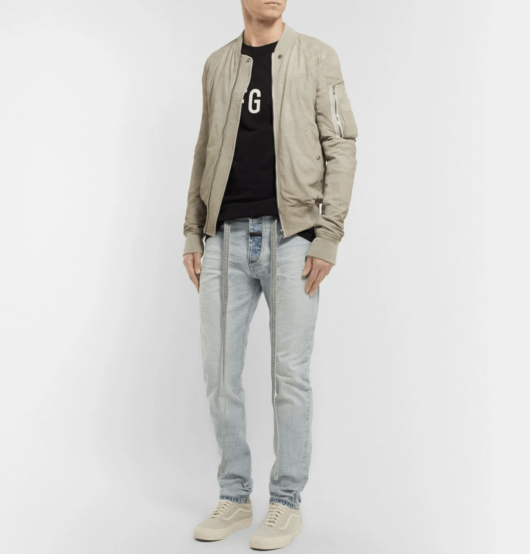 Fear of God $895+ FEAR OF GOD Belted Denim INSIDE OUT Jeans Sixth Size US 32 / EU 48 - 4 Thumbnail
