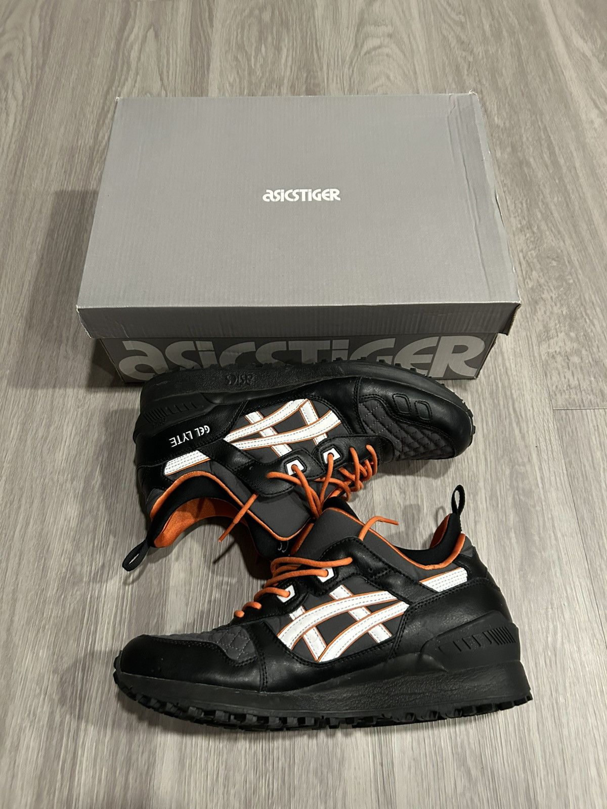 Asics ASICS Gel-Lyte MT Black White Orange Size 10 Size US 10 / EU 43 - 2 Thumbnail