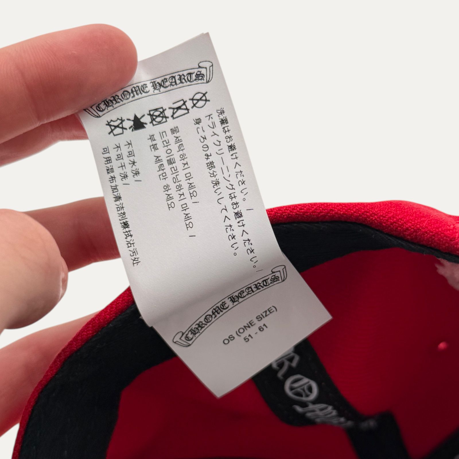 Chrome Hearts Chrome Hearts CH Embroidered Baseball Hat Size ONE SIZE - 5 Thumbnail