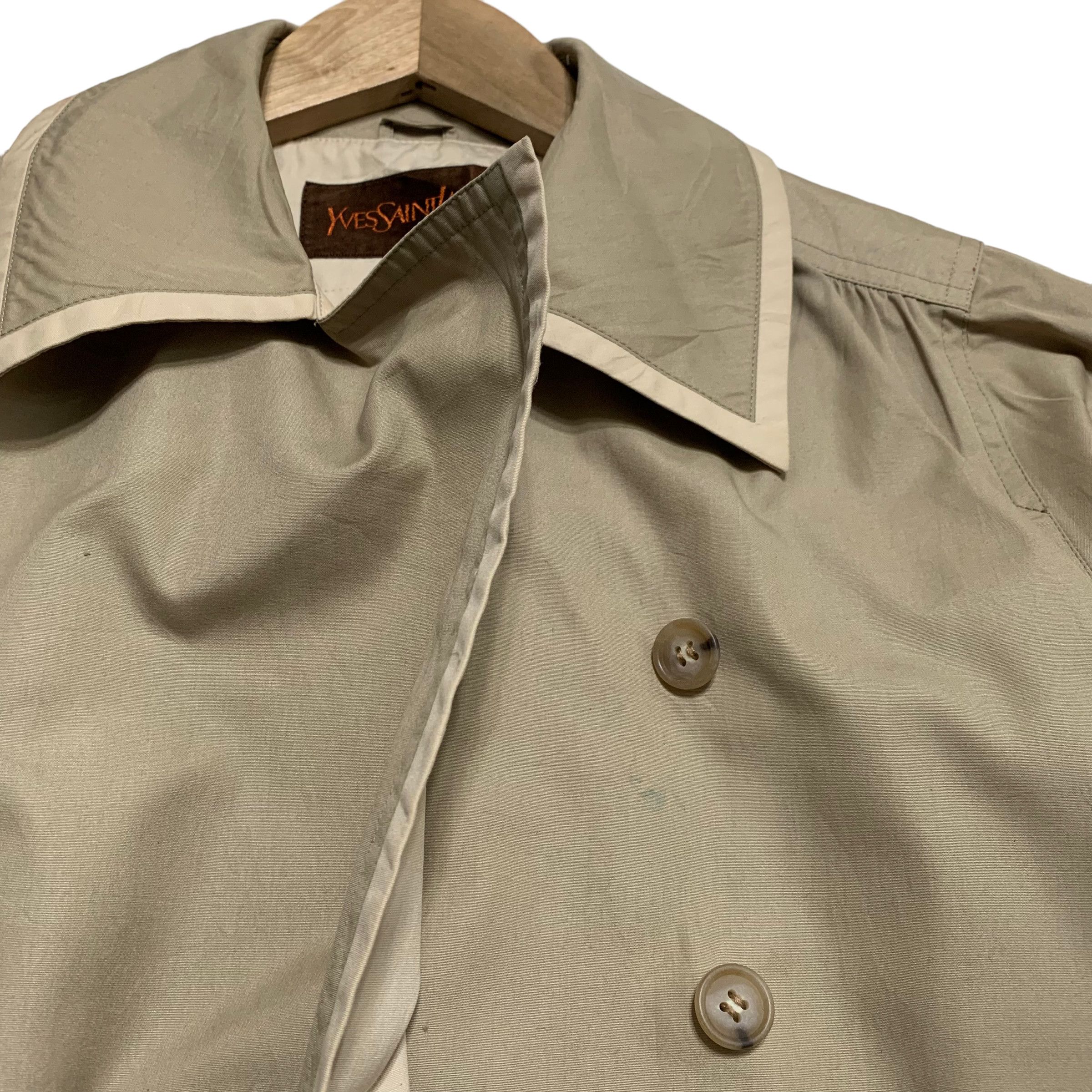 Yves Saint Laurent Yves Saint Laurent Trench Coat Size M / US 6-8 / IT 42-44 - 5 Thumbnail