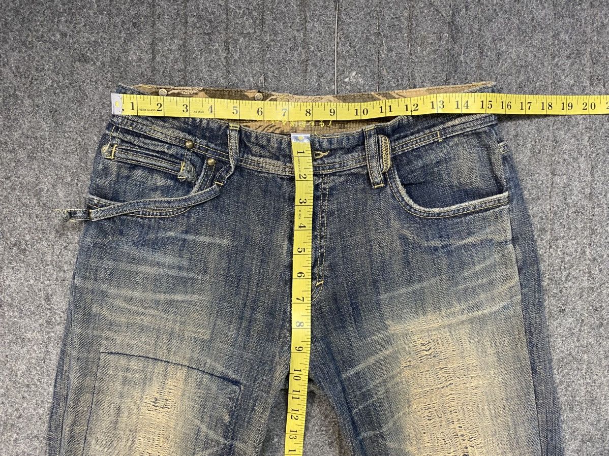 Other Nippon Blue Distressed Rusty Denim Straight Size 30 31 W351 Size US 31 - 14 Thumbnail