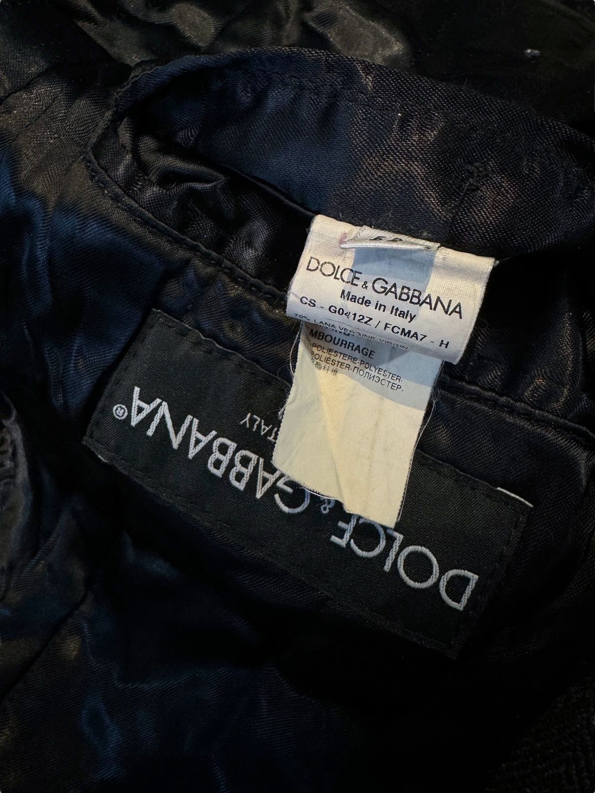 Dolce & Gabbana Dolce & Gabbana Coat Jacket Size US L / EU 52-54 / 3 - 10 Thumbnail