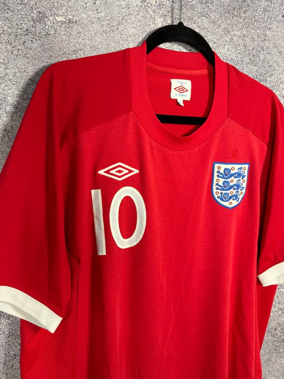 Umbro × Vintage ROONEY England National Team 2010 Umbro Soccer Jersey Size US L / EU 52-54 / 3 - 8 Thumbnail