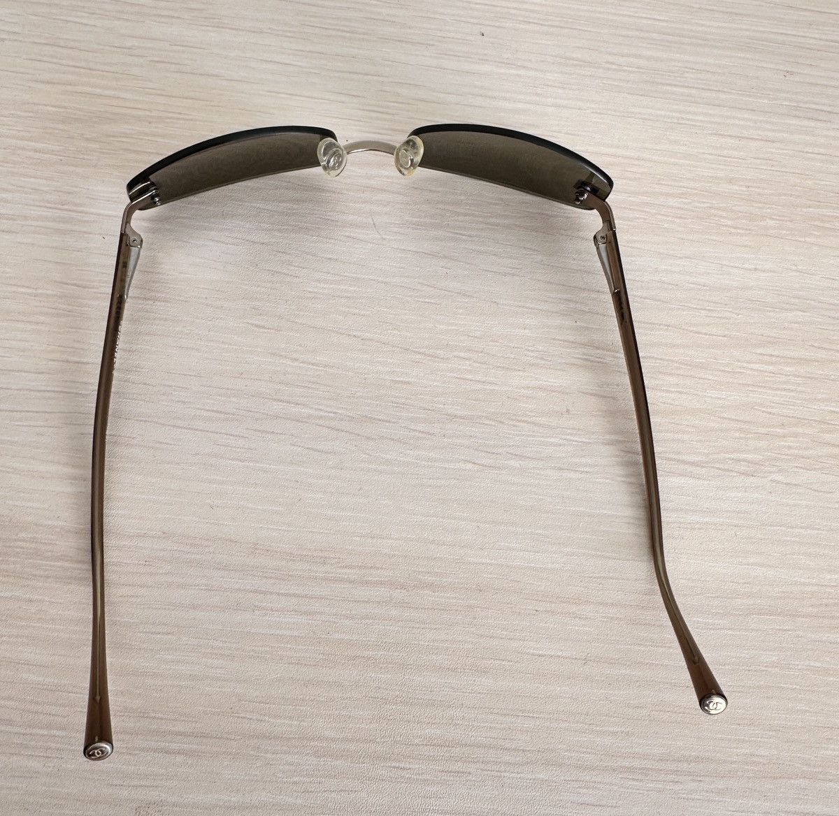 Chanel Chanel 4067 Rimless Sunglasses (Vintage Y2K / Archive) Size ONE SIZE - 11 Thumbnail