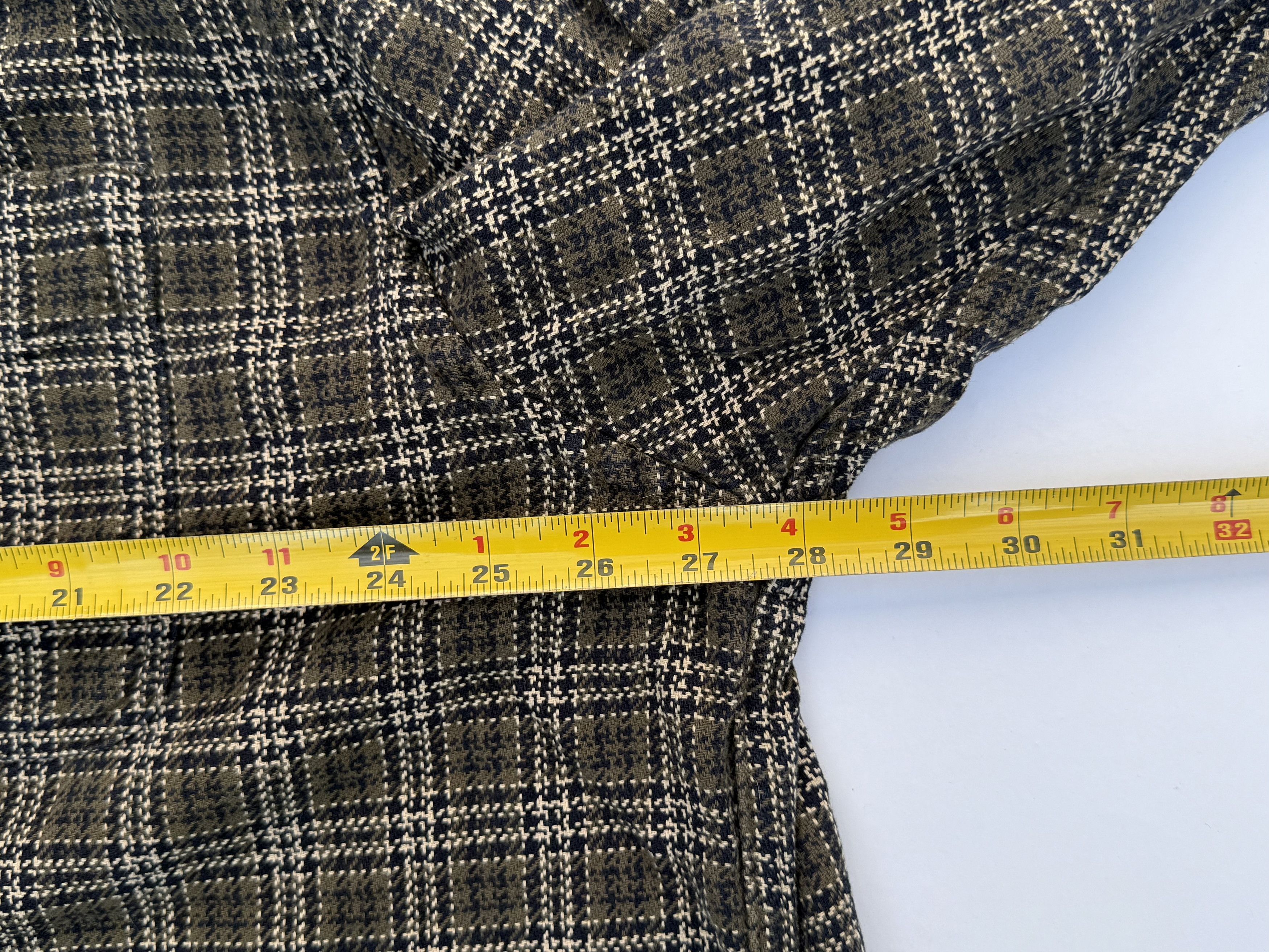Abercrombie & Fitch Abercrombie & Fitch Vintage Oversized Flannel Utility Shirt Size US XL / EU 56 / 4 - 9 Thumbnail