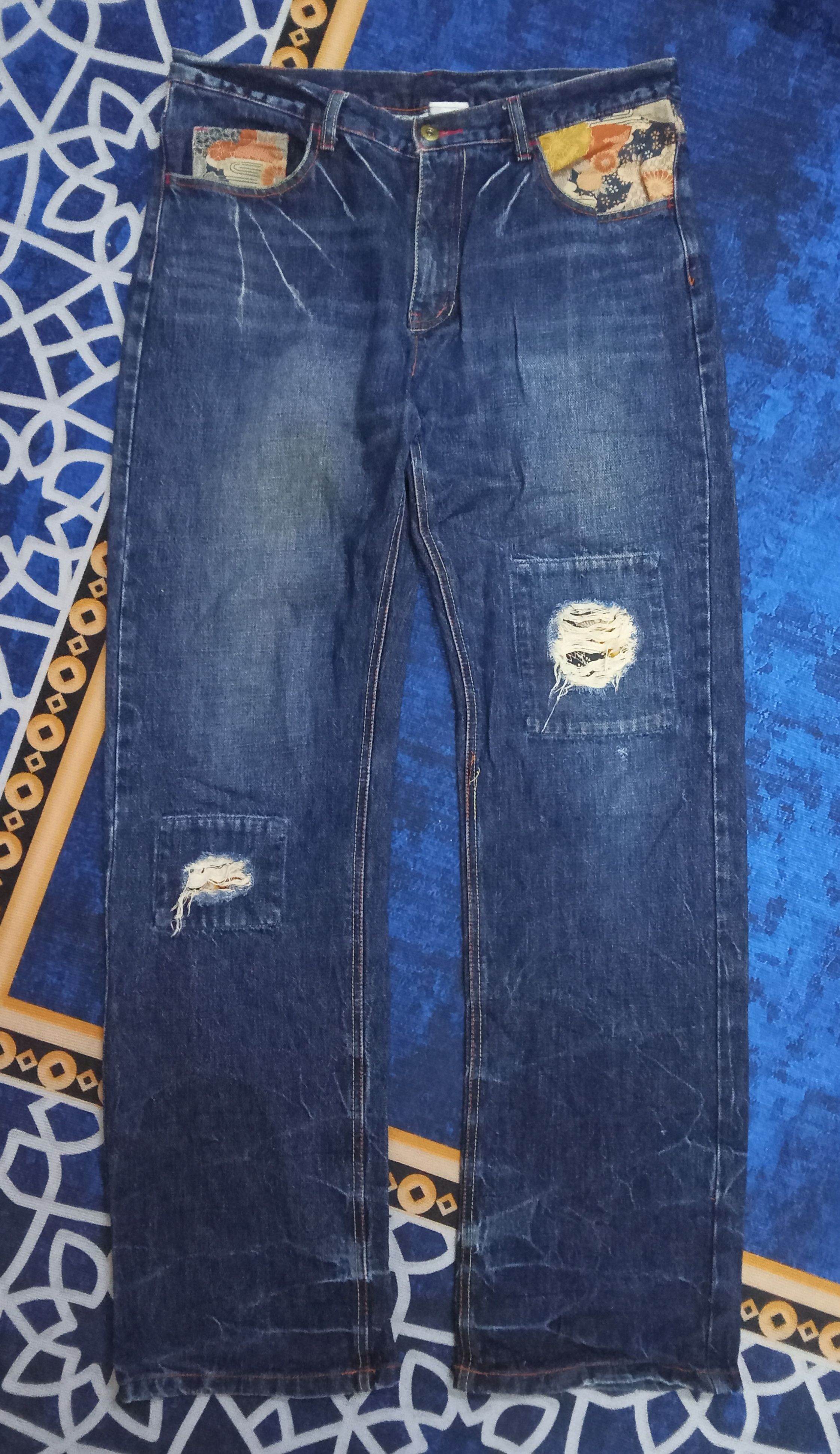 Japanese Brand Infinity Japan Jeans Size US 34 / EU 50 - 1 Thumbnail
