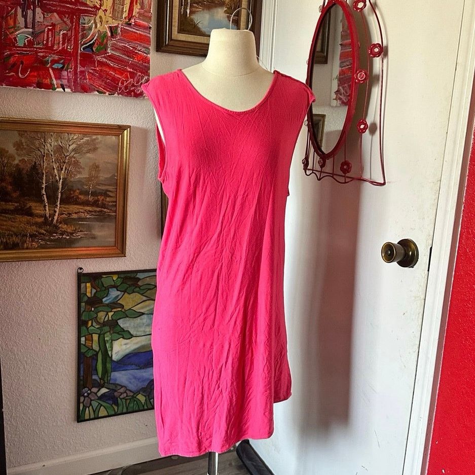 Other bcbgmaxazria pink t shirt dress Size L / US 10 / IT 46 - 1 Thumbnail