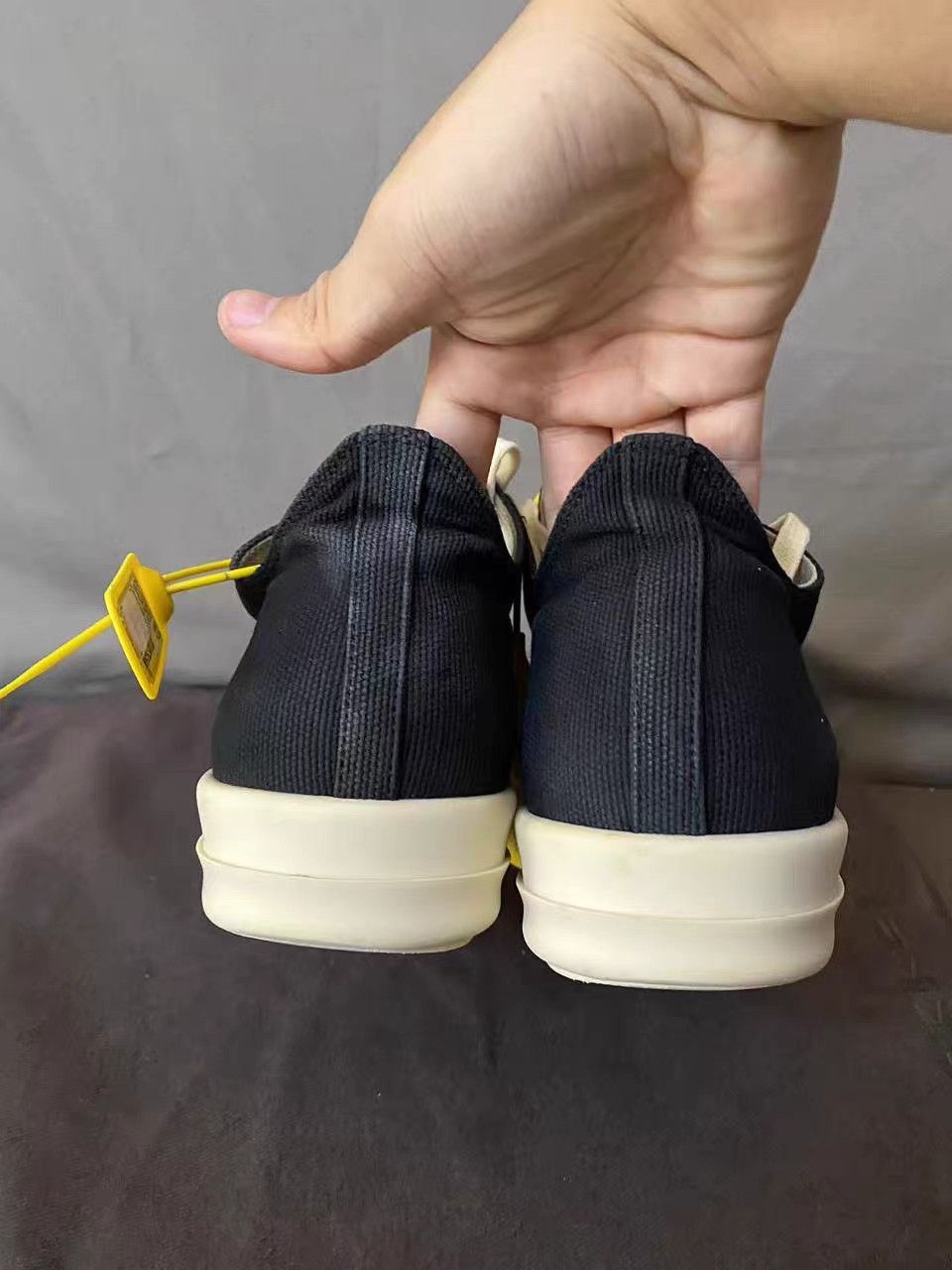 Rick Owens Rick Owens DRKSHDW Low Top Ramones Size US 9 / EU 42 - 2 Thumbnail