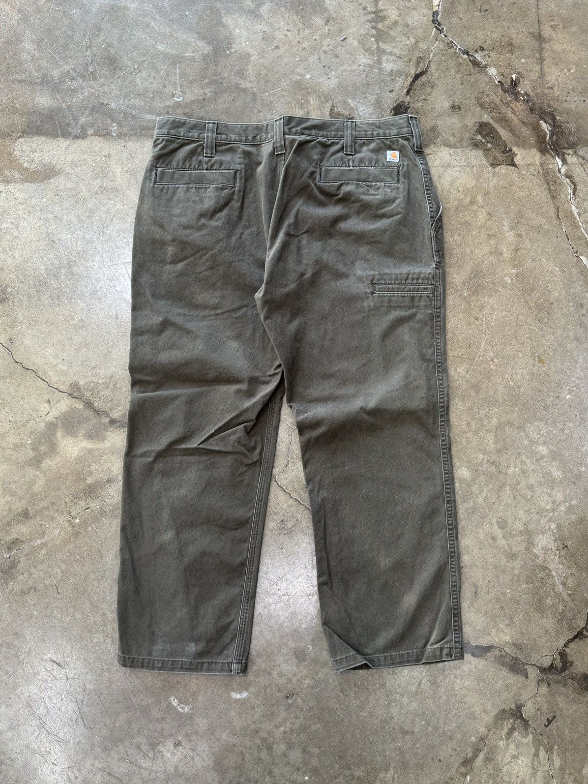 Carhartt Vintage Carhartt Side Pocket Pants Brown Sz. 40x30 Size US 40 / EU 56 - 2 Thumbnail