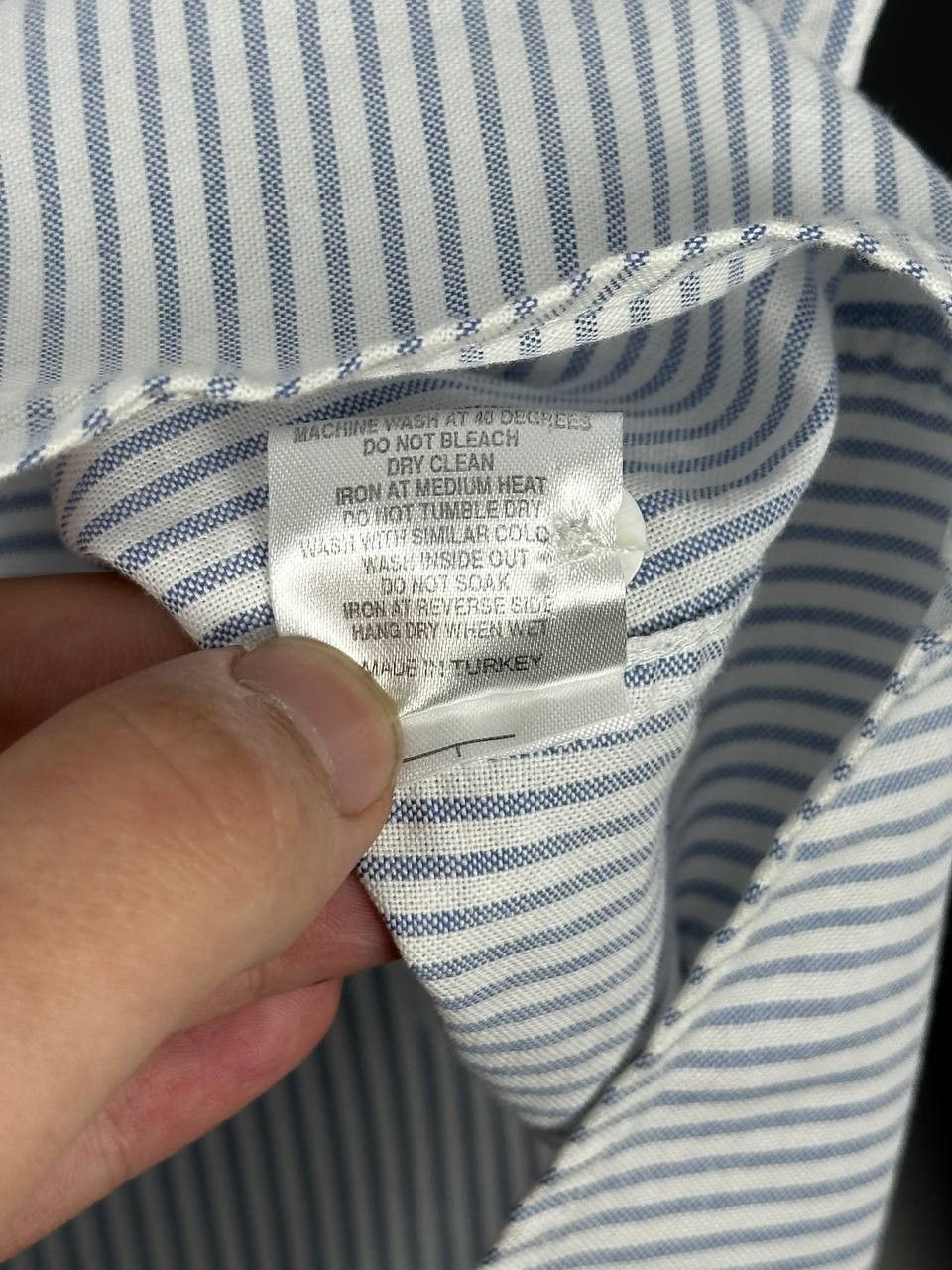 NN07 Nn07 Oxford Cotton Casual Striped Shirt Size S Size US S / EU 44-46 / 1 - 10 Thumbnail