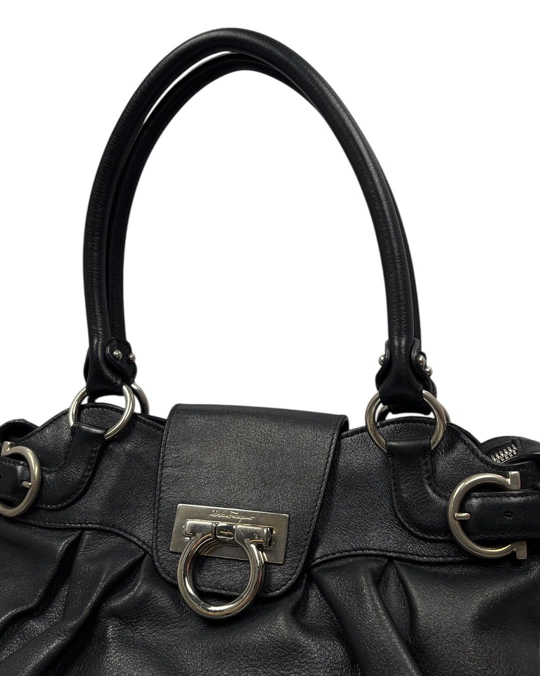 Salvatore Ferragamo Salvatore Ferragamo Gancini Handbag Size ONE SIZE - 7 Thumbnail