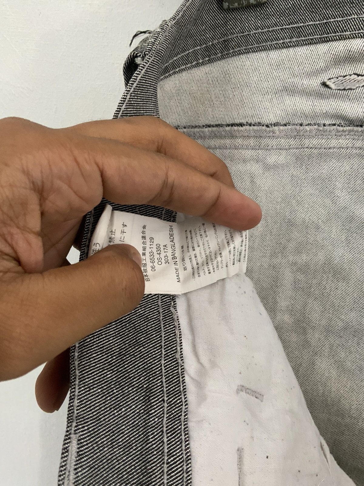 If Six Was Nine Grey Denim Cargo Multipocket Pant Size US 34 / EU 50 - 12 Thumbnail