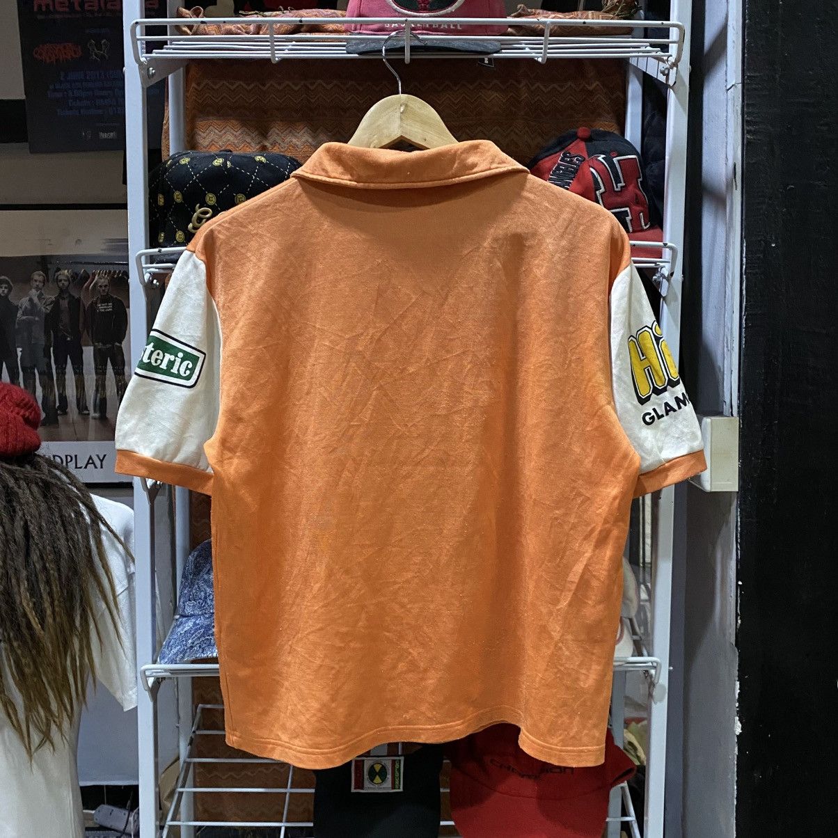 Hysteric Glamour 80’s Hysteric “Bombed Out” Sports Jersey Polo Size US M / EU 48-50 / 2 - 2 Thumbnail