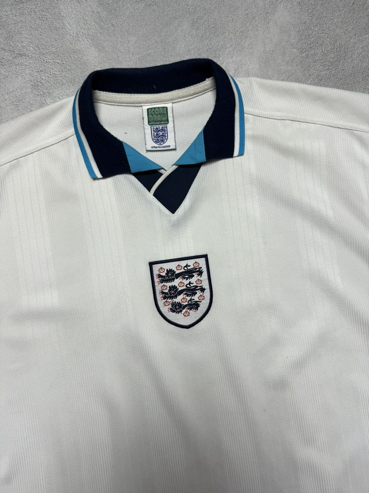 Vintage England 1996 1997 Home Shirt Football Soccer Jersey Size US L / EU 52-54 / 3 - 3 Thumbnail