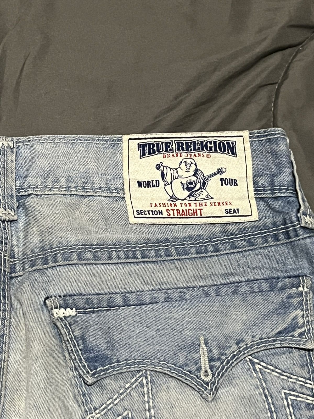 True Religion Washed Light Blue True Religion Denim Size US 32 / EU 48 - 8 Thumbnail