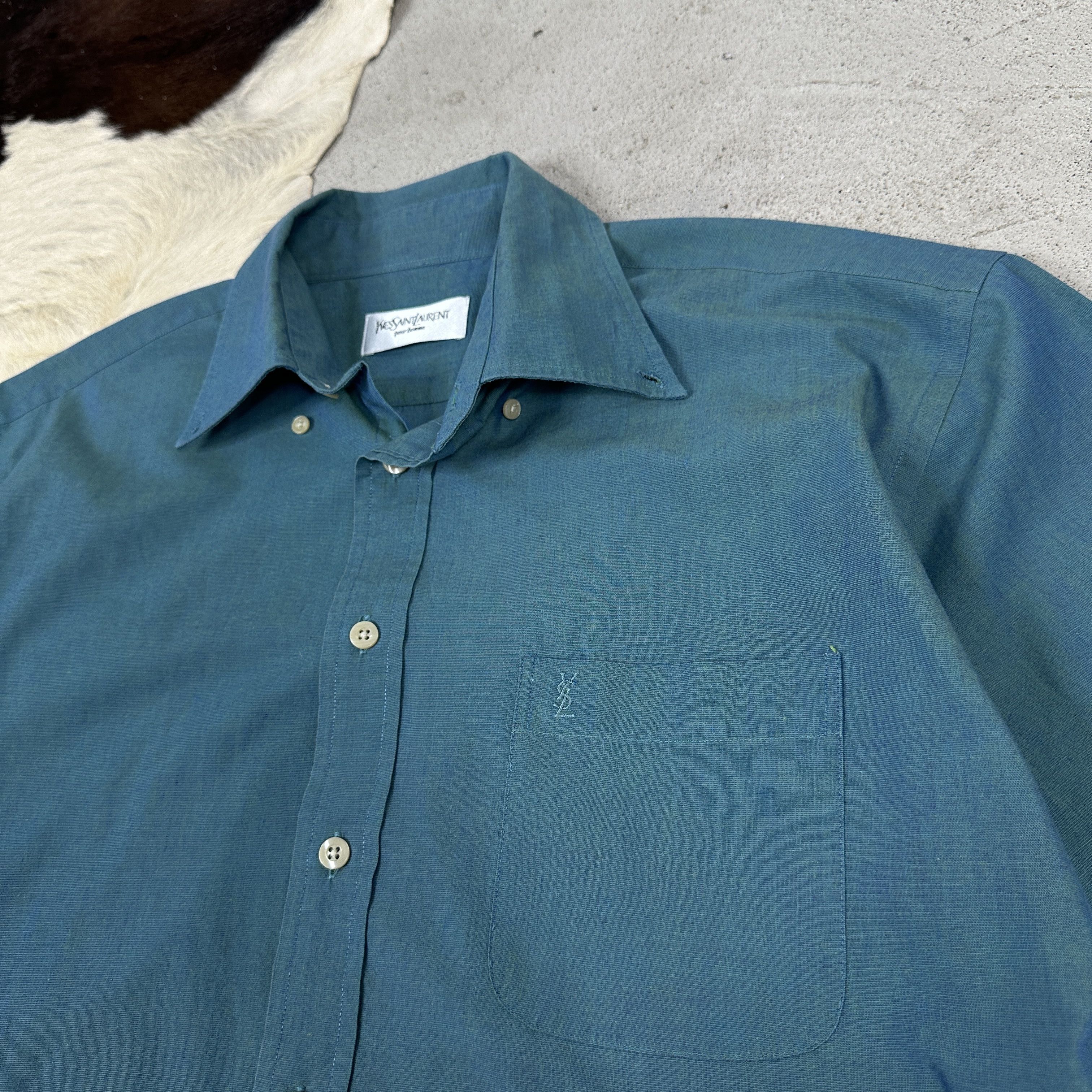 Vintage × Yves Saint Laurent Vintage Yves Saint Laurent Size US L / EU 52-54 / 3 - 3 Thumbnail