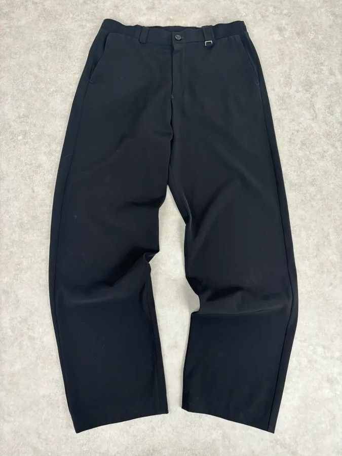 Armani Collezioni SS2006 Armani Collezioni Black Cozy Pants Size US 34 / EU 50 - 4 Thumbnail