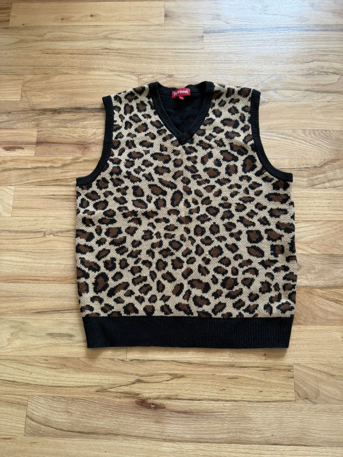 Supreme Leopard Vest | Grailed