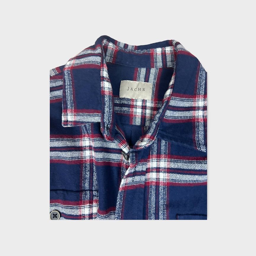 JACHS NY Jachs | Men's Brawny Cotton Flannel Shirt | Medium Size US M / EU 48-50 / 2 - 8 Thumbnail