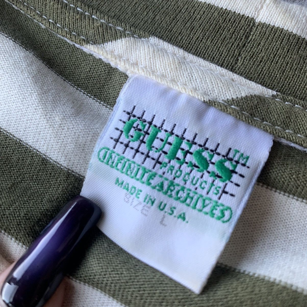 Guess × Infinite Archives Guess x Infinite Archive Stripe T-Shirt Size US L / EU 52-54 / 3 - 4 Thumbnail
