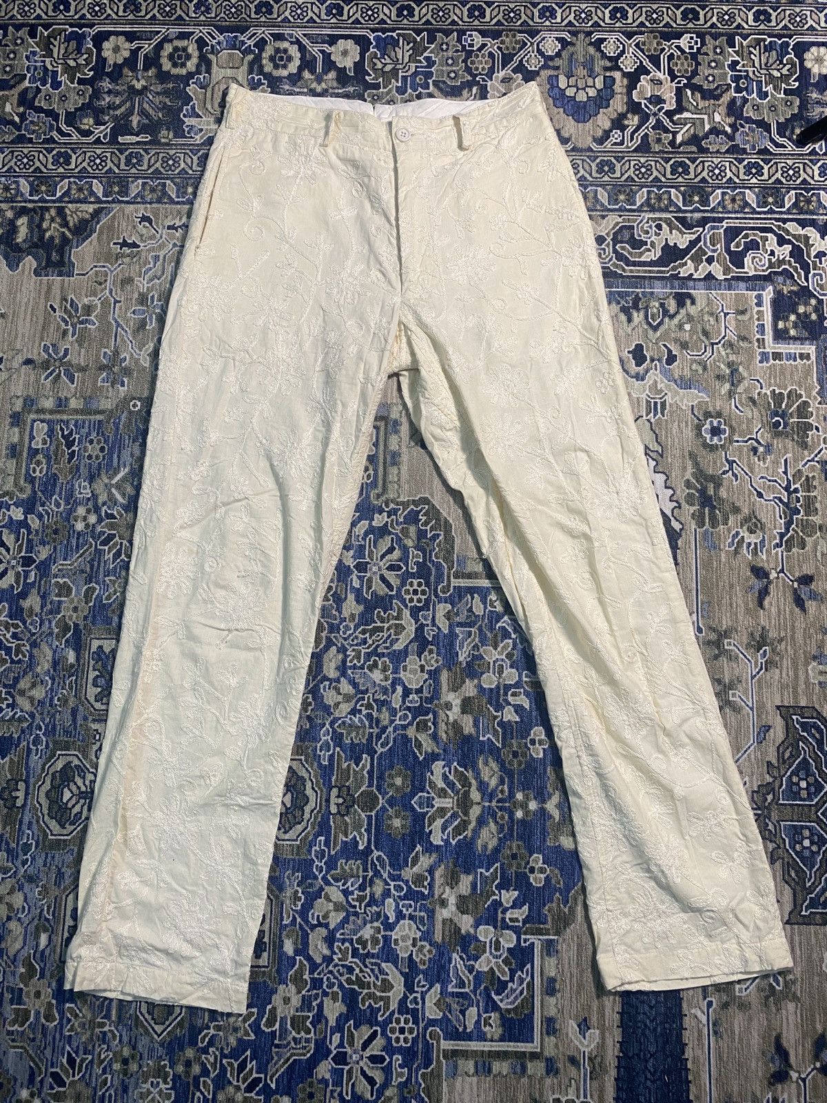 Engineered Garments Nepenthes Embroidered Pants