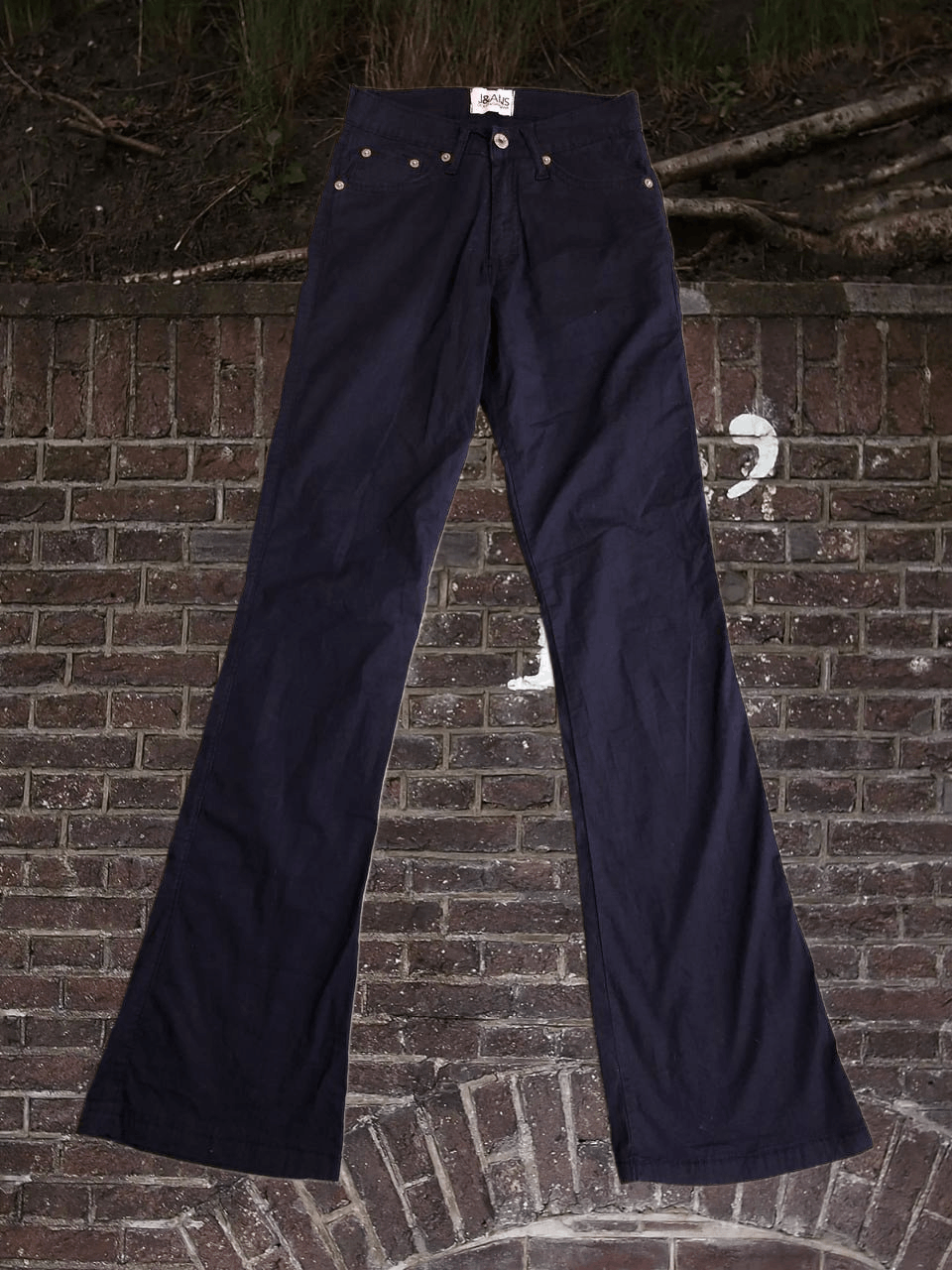 Dolce & Gabbana Vintage DOLCE& GABBANA JEANS Pants Navy Cotton Flared Size 26" / US 2 / IT 38 - 1 Thumbnail