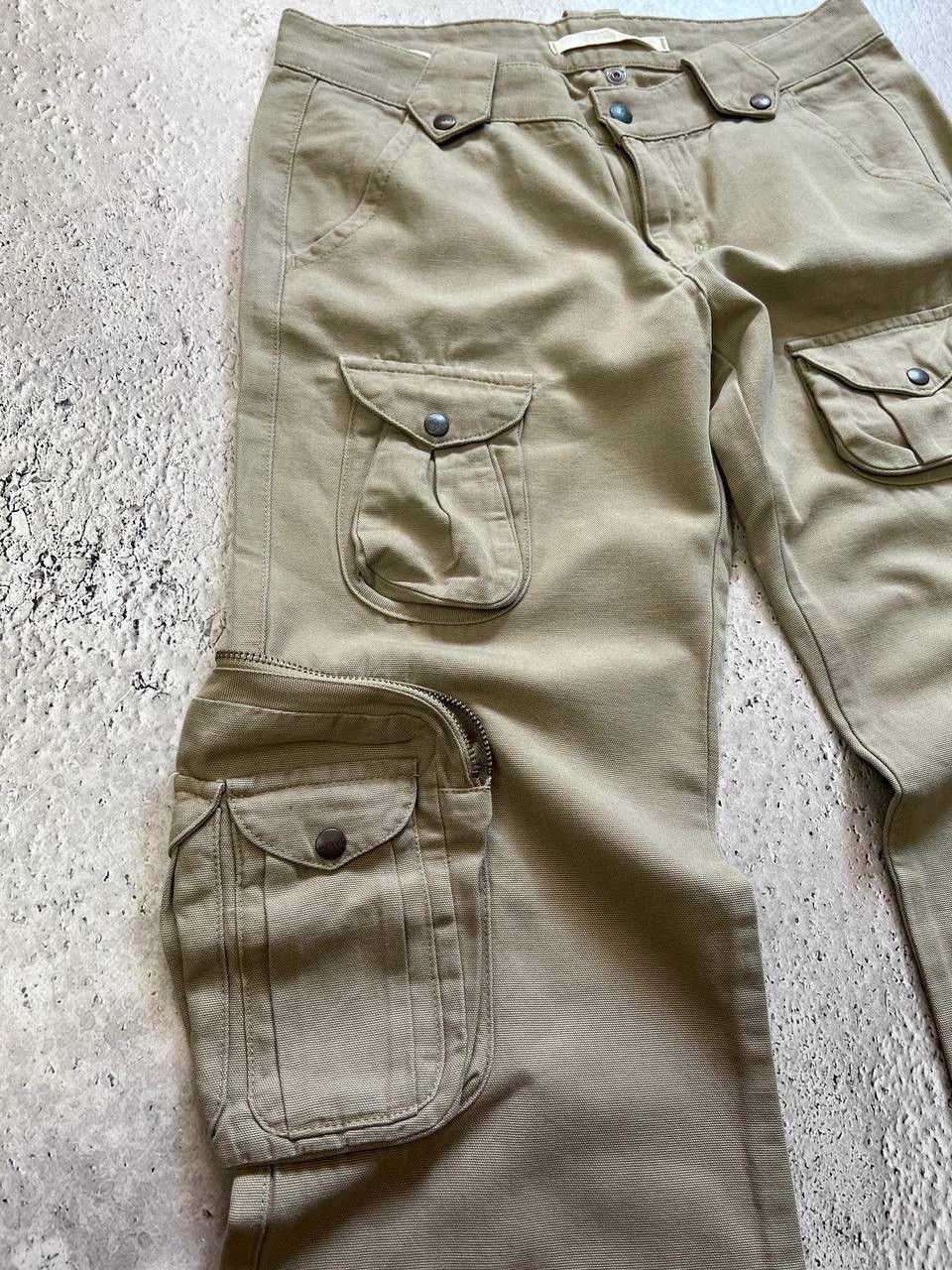 14th Addiction × Japanese Brand × Le Grande Bleu (L.G.B.) Junya Watanabe G Star Style Raw Bondage GOA Cargo Pants Size US 29 - 4 Thumbnail