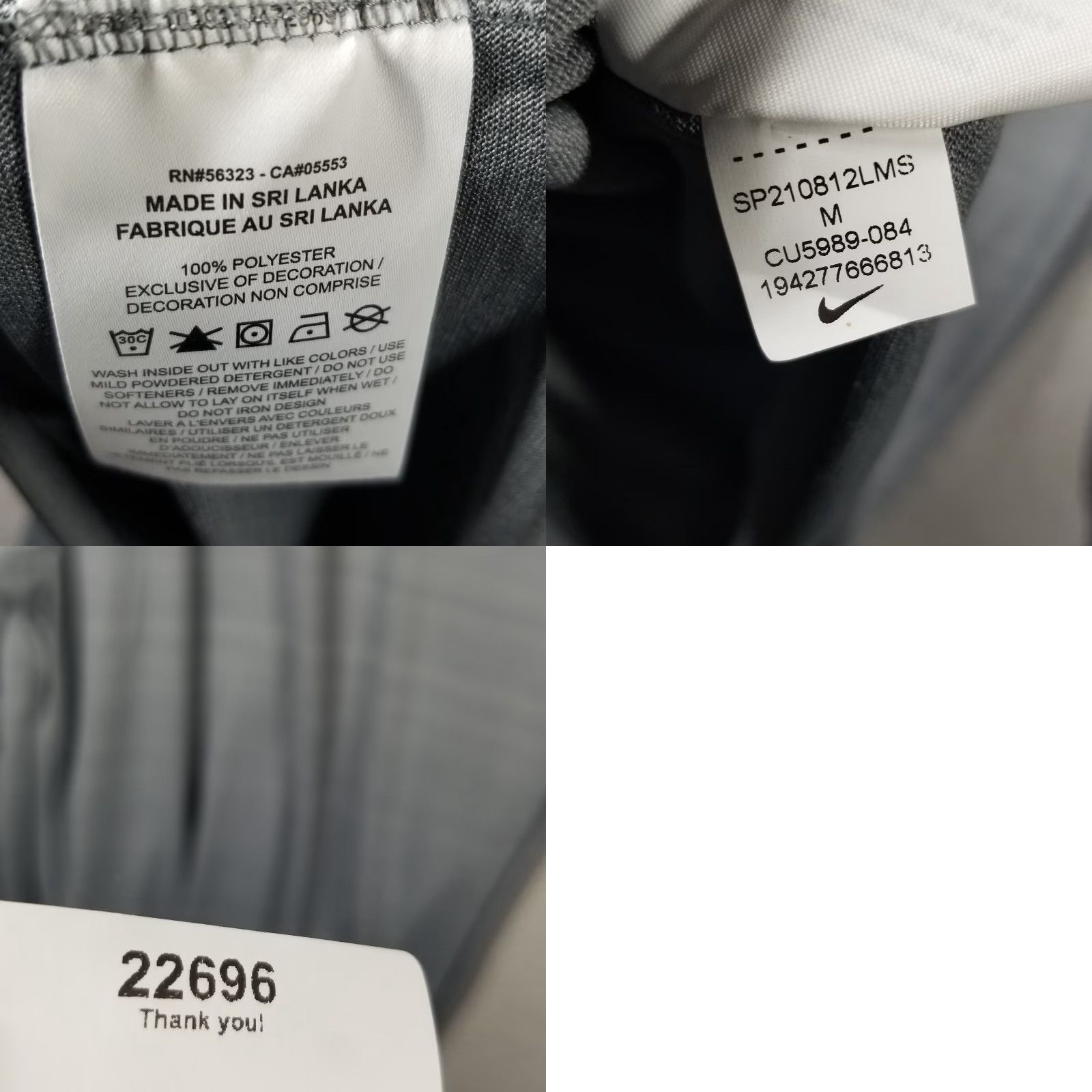 Nike Nike Dri-FIT Miler Men's Long Sleeve Top Training Nike Running Gym Lightweight Top Size US M / EU 48-50 / 2 - 8 Thumbnail